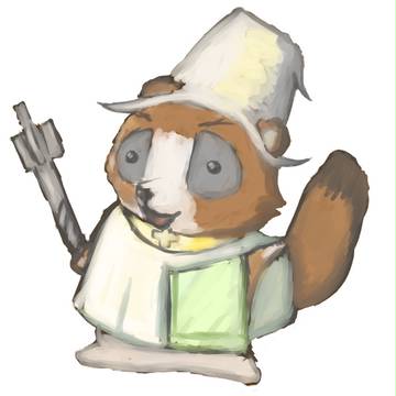 「ケモノＲＰＧったー」でたぬきが出たので。