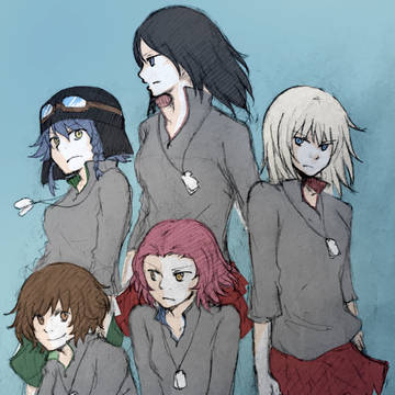 ガルパン落書き詰め
