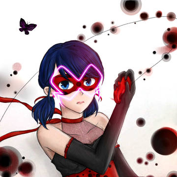 Akumatized Ladybug.