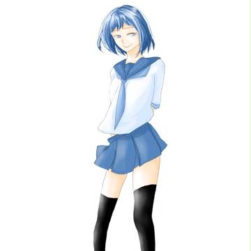 寒色女子