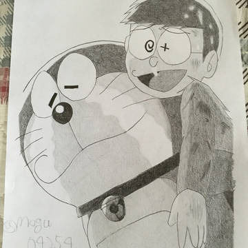 ドラえもん 感動シーン 描いてみた