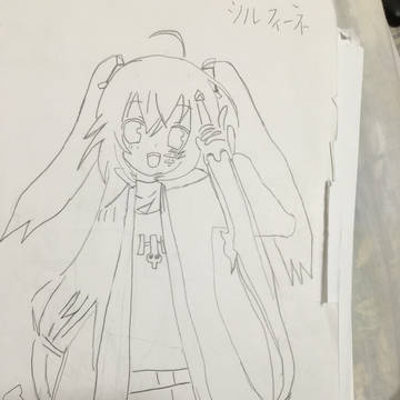 しさしぶりの絵
