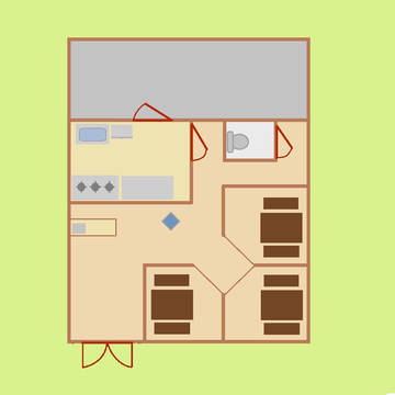 【CoCシナリオ】お待ちの方は 店内マップ