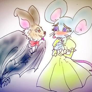 こうもりとねずみ