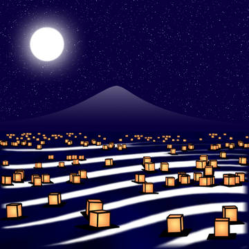 灯籠流し