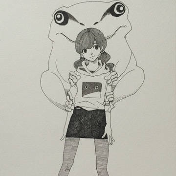 米津玄師/かいじゅうずかん:模写