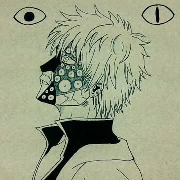 不完全顔のネジ男