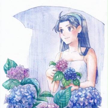 ハイドランジアの少女