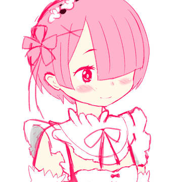 ラムちゃん　落書き