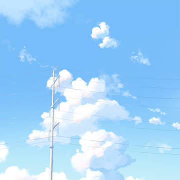 午后的天空