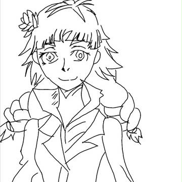 初描き ルーシー・Mちゃん