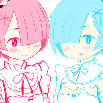 ラムちゃんレムちゃん　