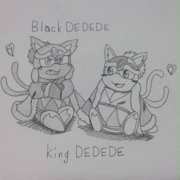 二人の猫大王様