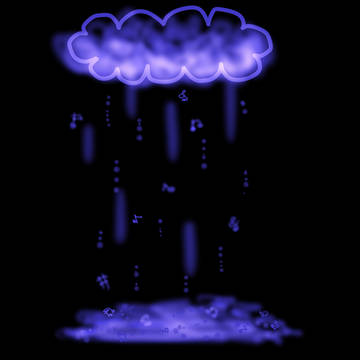 雨の音