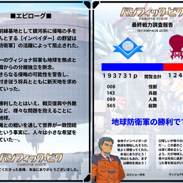 【パシピク】最終戦力調査報告&エンディング【広報】