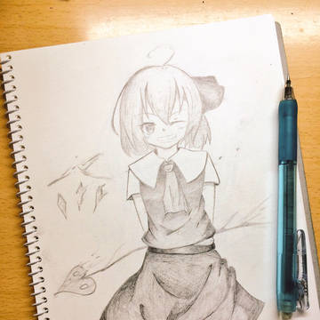フランちゃんだと思った？残念！ルーミアちゃんでしたー！