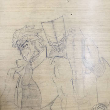 落書きDIO様