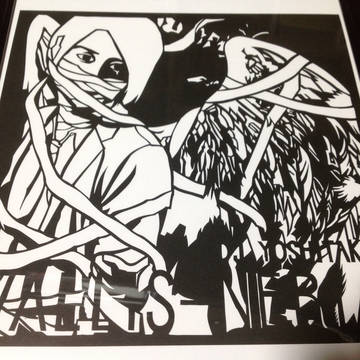 《切り絵》「VALLIS-NERIA」