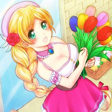 お花屋さんのお嬢さん