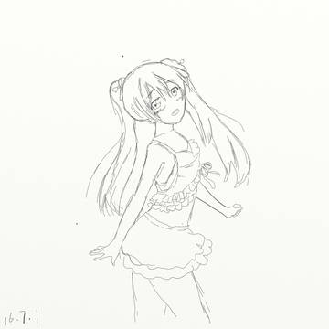 双马尾式海未！