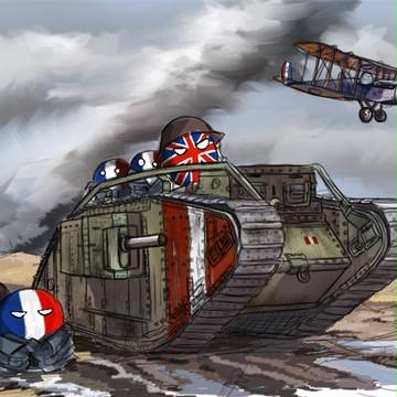 ww1 tank polandball