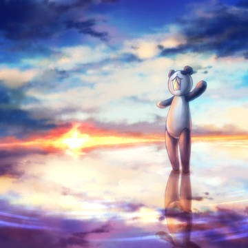 【金星号】パンダスーツと【鏡面の湖】