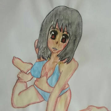 水着の女の子