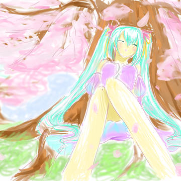 ミク桜