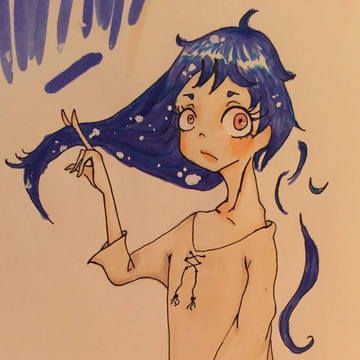 少しだけ髪切った
