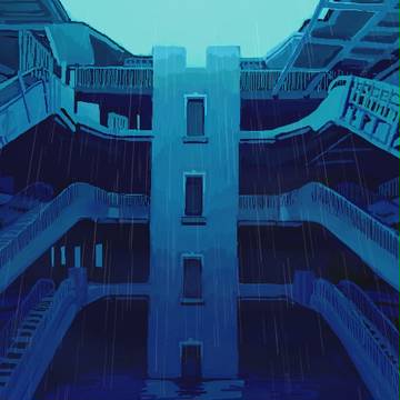 デパートの廃墟