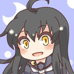 ついったアイコン三日月ちゃん