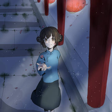 桃之夭夭，灼灼其華.