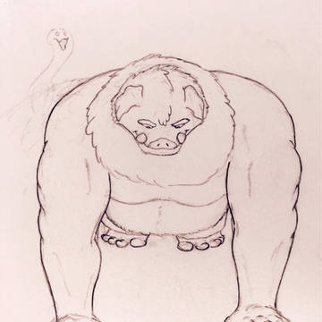piggy push-up
