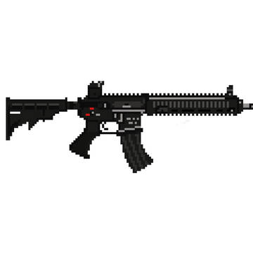 HK416像素化