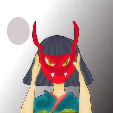 昼の月
