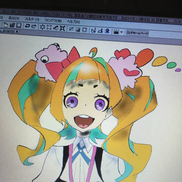 第1回模写  にこ