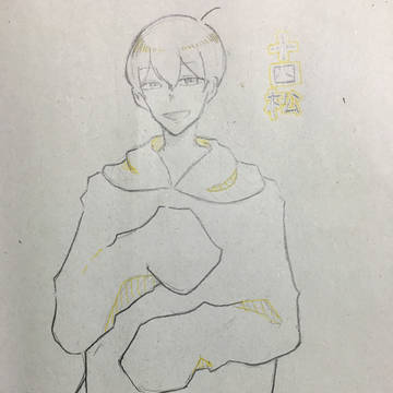 めっちゃ落書き笑