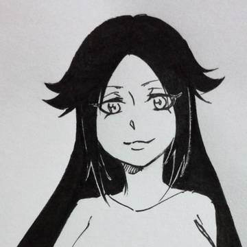落書き　夜一さん再び＋一護