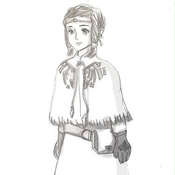 ブレスオブザワイルド　妄想ゼルダらくがき