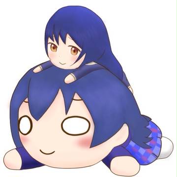 寝そべりとうみちゃん