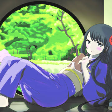 窓際少女