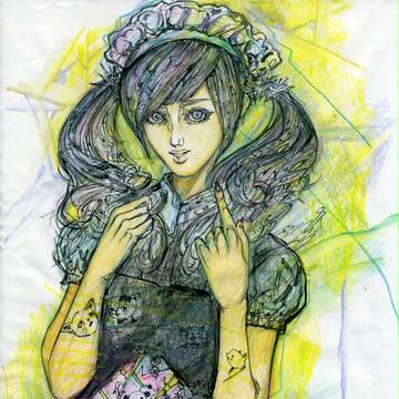 オリジナルイラスト「メイド2」