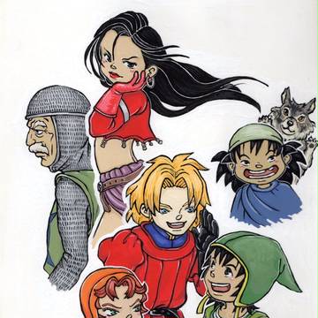 ドラクエ7らくがき詰めてみました。