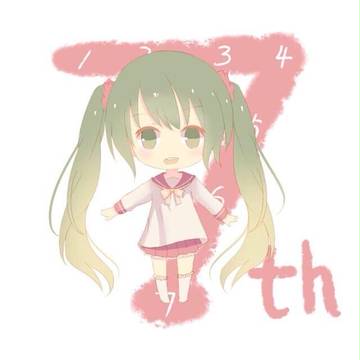 初音ミク7thお诞生日おめでとう！