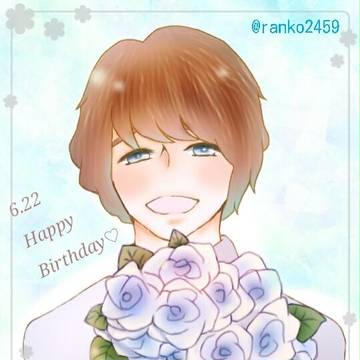 伊野尾さんハピバ絵