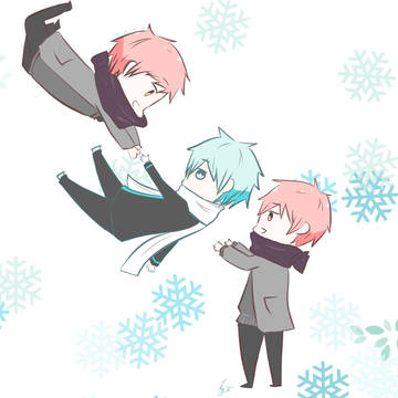 赤黒ーちゃんと冬(AkaKuro and the winter)