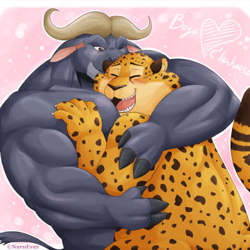 Chief Bogo & Clawhauser