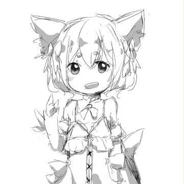 「鱼をとっている」