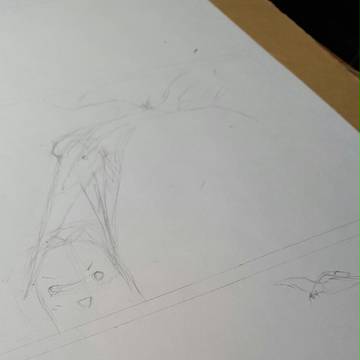 描き上げ途中