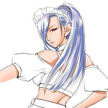 肌の塗り方習作